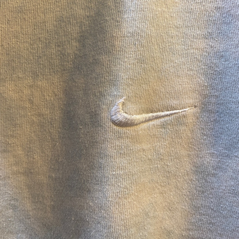 Nike tie dye boxy mock neck top blue L - Picture 9 of 10